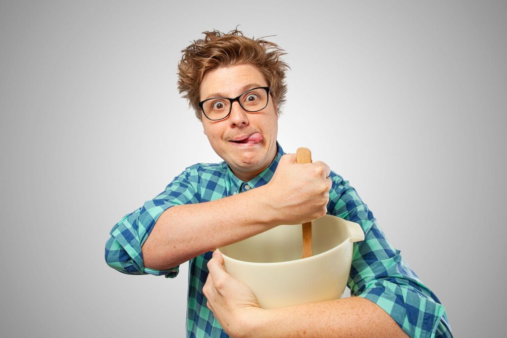 Andy von KüchenNerd beim Kochen in der Küche